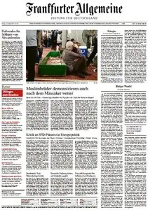Frankfurter Allgemeine Zeitung vom Freitag, 16. August 2013
