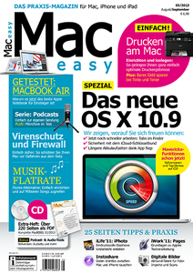 Mac easy August/September 05/2013