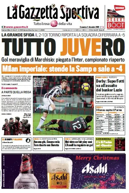 La Gazzetta dello Sport (06-12-09)