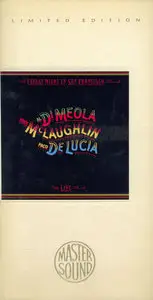 Al DiMeola, John McLaughlin & Paco De Lucia – Friday Night In San Francisco Live (1980)(Columbia Legacy SBM Gold Disc)