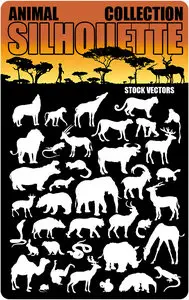 Stock Vectors - Animal collection
