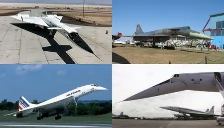 Concorde vs TU-144 Charger & project XB-70 Valkyrie vs T-4 (SU-100)