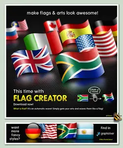 Flag Creator 3d Styles - Graphicriver