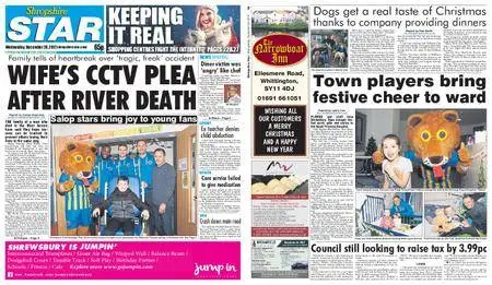 Shropshire Star Shrewsbury Edition – December 20, 2017