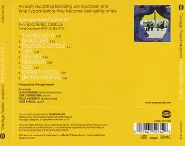 The Esoteric Circle - George Russell Presents The Esoteric Circle (1969) {Flying Dutchman-BGP CDBGPM824 rel 2014}