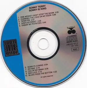 Sonny Terry - Sonny Is King (1963) {1990 Prestige Bluesville}