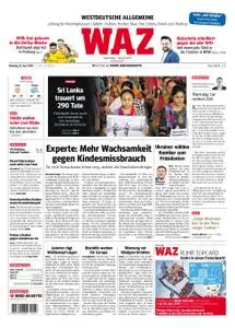 WAZ Westdeutsche Allgemeine Zeitung Vest-Recklinghausen - 23. April 2019