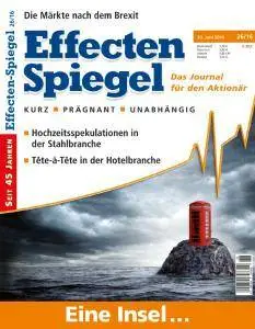 Effecten Spiegel - 30 Juni 2016