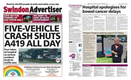 Swindon Advertiser – August 27, 2021