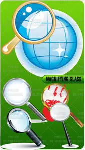 Stock Vector - Magnifying Glass