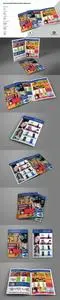 Supermarket Products Catalog Bi-Fold Brochure