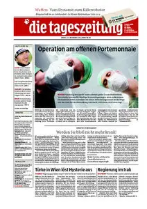 Tageszeitung TAZ vom 12 November 2010