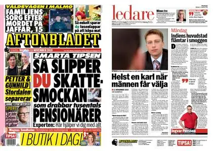 Aftonbladet – 11 november 2019