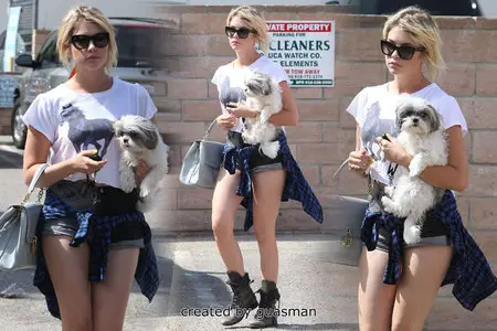 Ashley Benson - Out in Toluca Lake, Los Angeles September 29, 2012