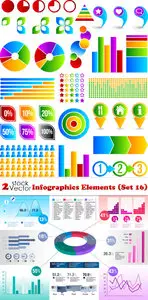 Vectors - Infographics Elements (Set 16)