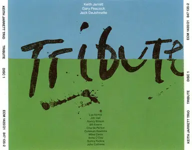 Keith Jarrett Trio - Tribute (1989) (2-CD) (Repost)