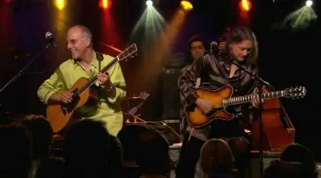 Larry Carlton and Robben Ford - Unplugged (2013) [DVDRip]