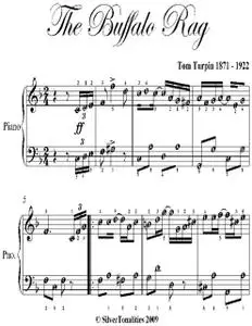 «Buffalo Rag Easy Piano Sheet Music» by Tom Turpin