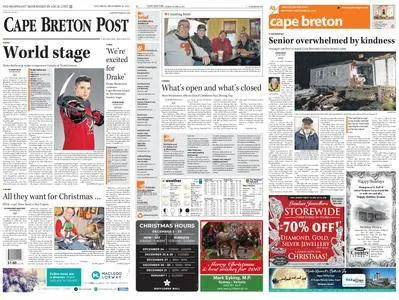 Cape Breton Post – December 23, 2017