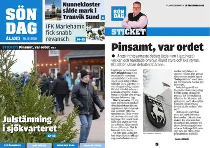 Ålandstidningen – 16 december 2018