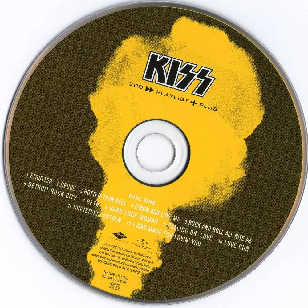 KISS Playlist Plus (2008) [3CD Box Set] / AvaxHome