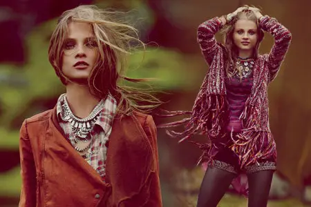 Anna Selezneva - Free People Photoshoot