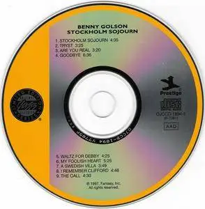 Benny Golson - Stockholm Sojourn (1965) {1997 OJC} **[RE-UP]**