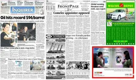 Philippine Daily Inquirer – November 02, 2007
