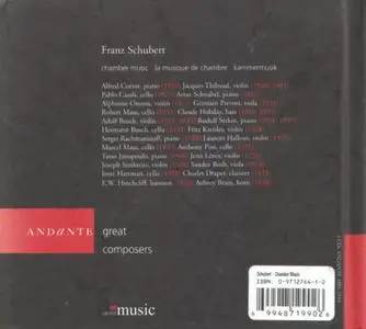 Franz Schubert - Chamber Music (4CD) (2001)