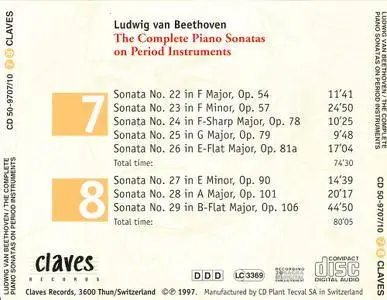 Beethoven - The Complete Piano Sonatas on Period Instruments (10CD BoxSet) (1997)