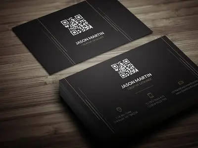 CreativeMarket - Creative Dark Business Card