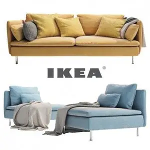 IKEA SODERHAMN SOFA 3d Model