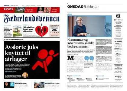 Fædrelandsvennen – 05. februar 2020