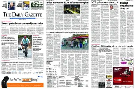 The Daily Gazette – April 01, 2021