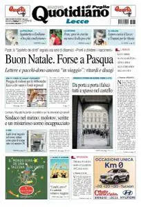 Quotidiano di Puglia Lecce - 27 Dicembre 2017