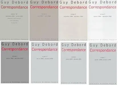 Guy Debord, "Correspondance", volume 0 à 7