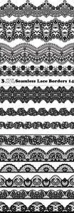 Vectors - Seamless Lace Borders 14