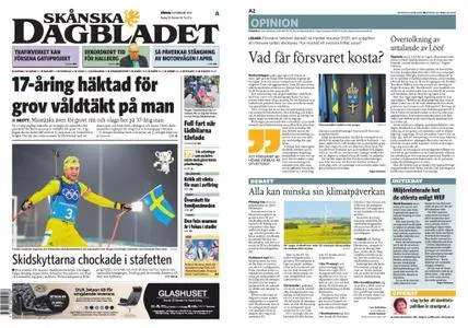 Skånska Dagbladet – 24 februari 2018