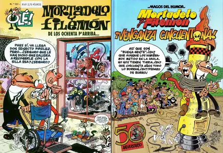 Mortadelo y Filemon  #151-158, 160-180