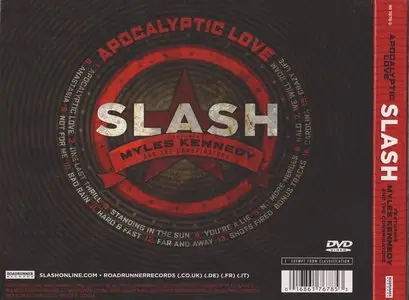 Slash - Apocalyptic Love (2012) [CD+DVD] {Roadrunner Records Deluxe Edition}