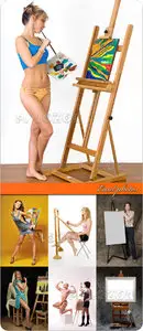 Easel photos