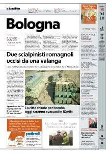 la Repubblica Bologna - 8 Aprile 2018