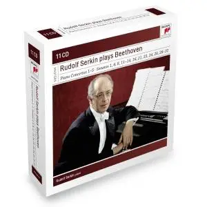 Rudolf Serkin Plays Beethoven Concertos, Sonatas & Variations (11CD Box Set, 2012)