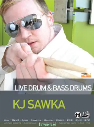 Loopmasters - K. J. Sawka - Live Drum and Bass Drums - WAV ACD REX