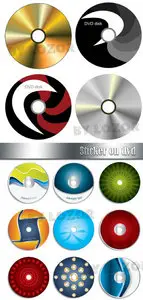 Sticker on dvd
