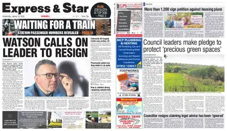 Express and Star Sandwell Edition – January 15, 2020