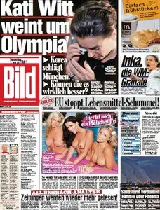 Bild Zeitung vom 07 Juli 2011