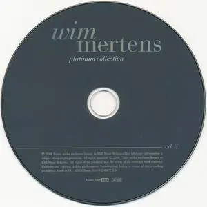 Wim Mertens - Platinum Collection (2008) {3CD Set EMI Classics 5099920837426}