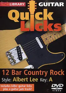 Lick Library - Quick Licks: Albert Lee 12 Bar Country Rock: Key A [repost]