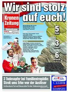 Kronen Zeitung Steiermark - 25. Februar 2018